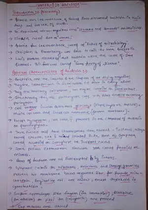 Chapter 1: Bacteria
